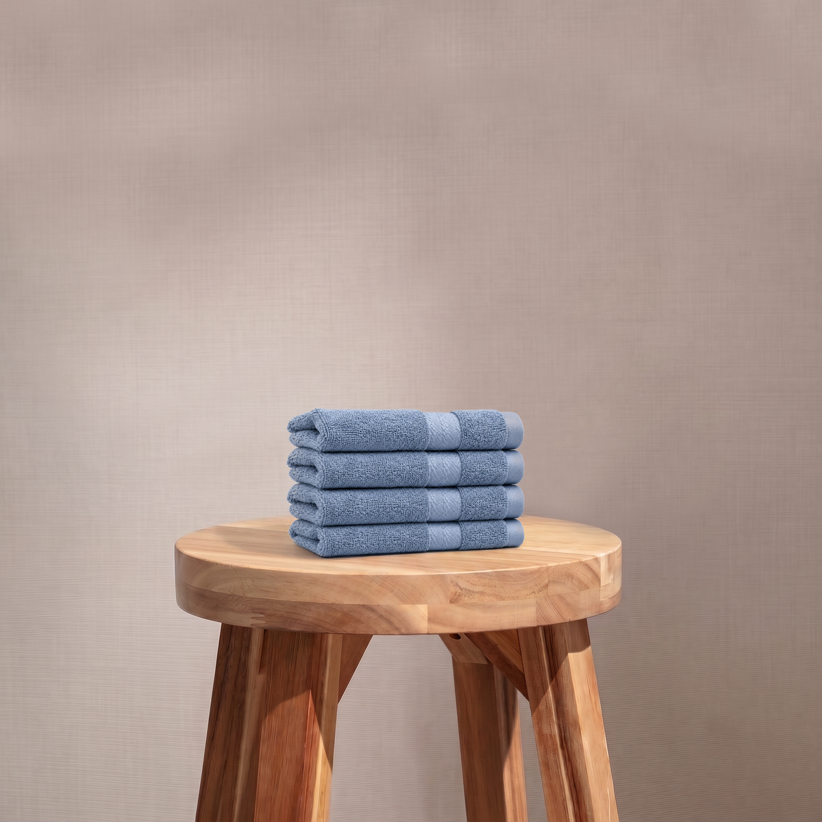100% Organic Cotton 700 GSM- 4 Face Towels