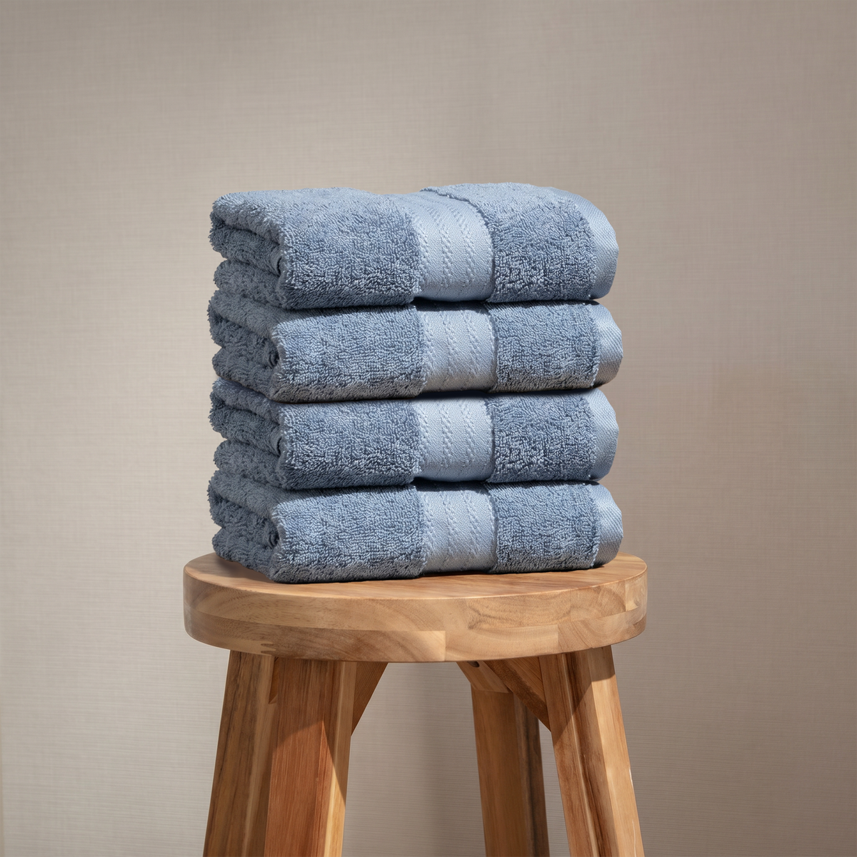 100% Organic Cotton Luxury Towels- 4 Hand Towels