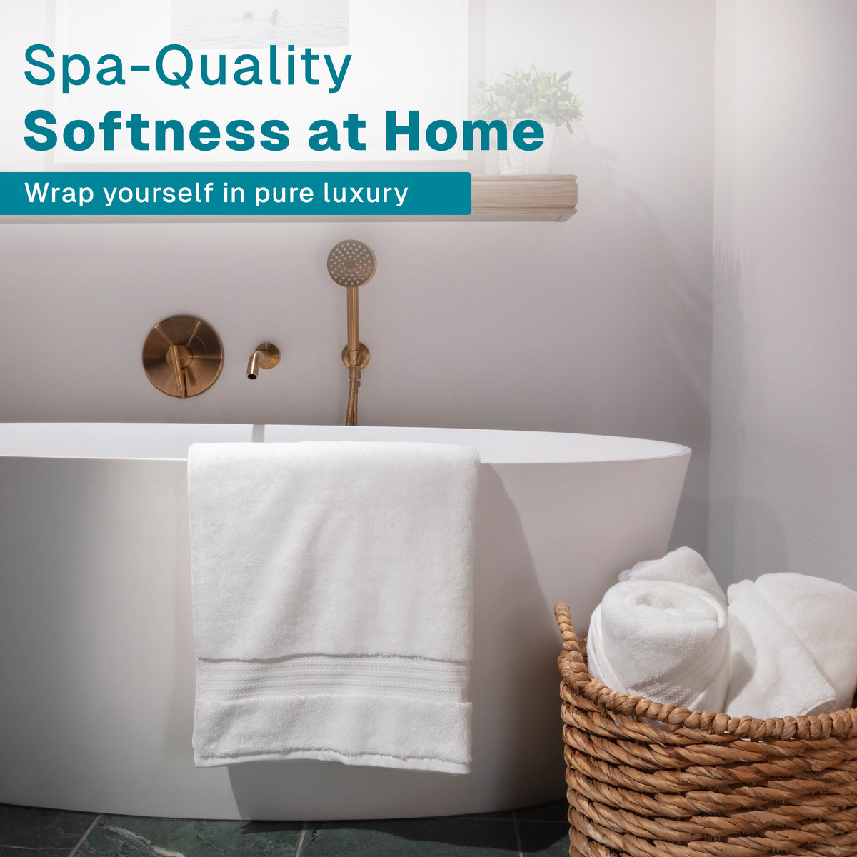 100% Organic Cotton 700 GSM- Set of 3 Towels