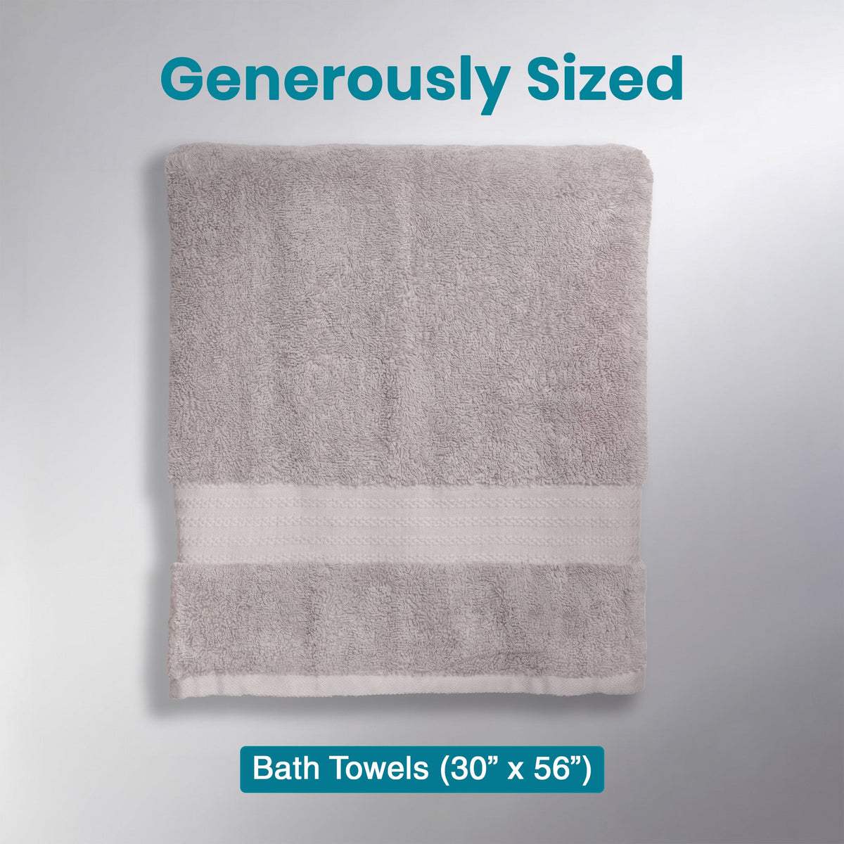 100% Organic Cotton 700 GSM- 2 Bath Towels