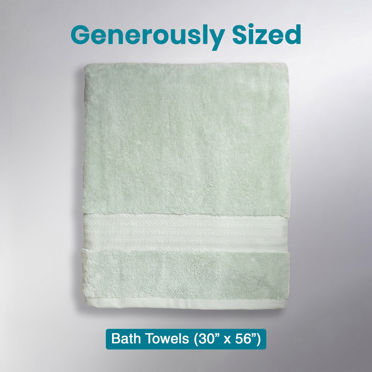 100% Organic Cotton 700 GSM- 2 Bath Towels