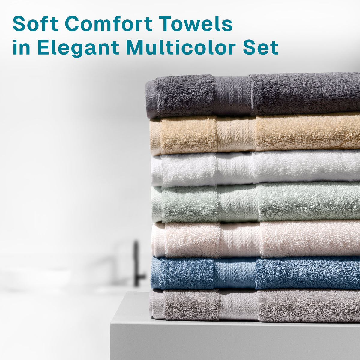 100% Organic Cotton 700 GSM- 12 Face Towels