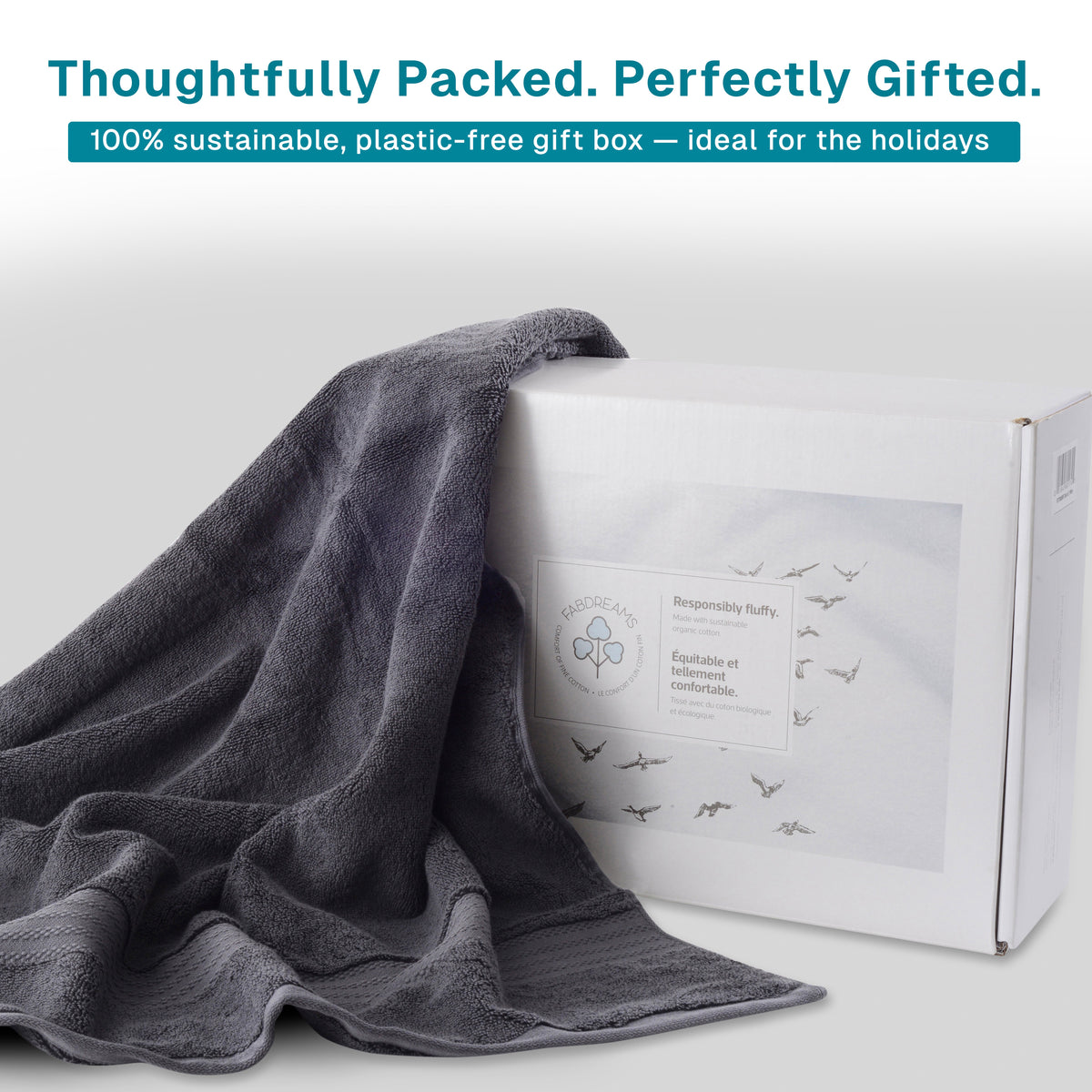100% Organic Cotton 700 GSM- 12 Hand Towels