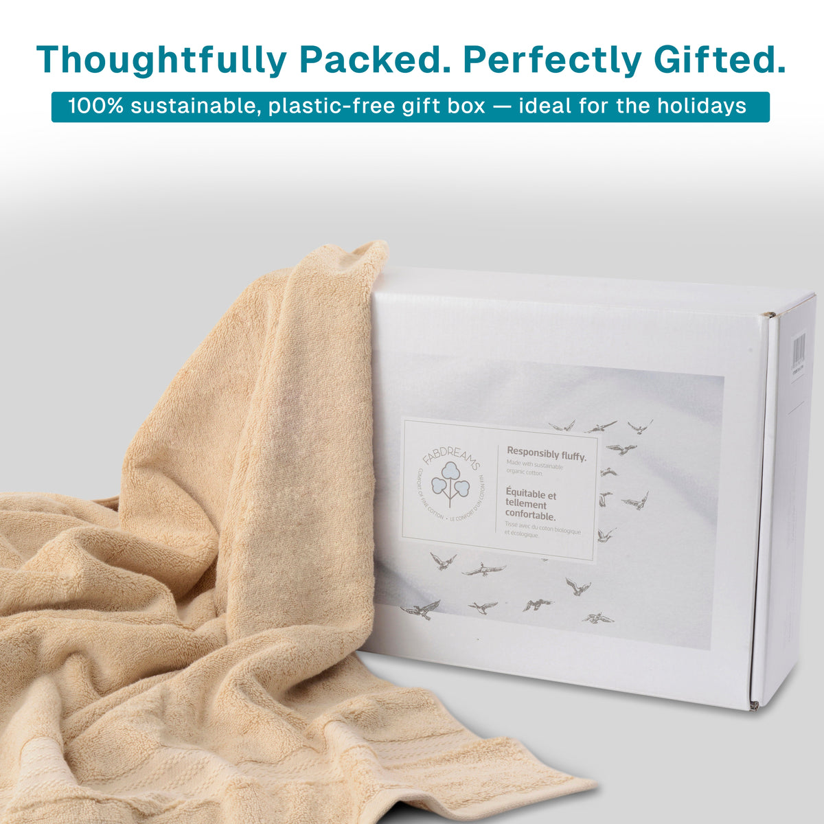 100% Organic Cotton 700 GSM- 12 Face Towels