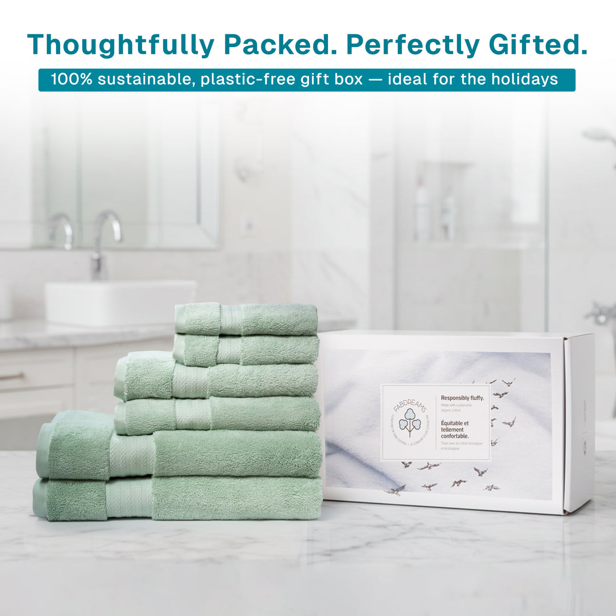 100% Organic Cotton 700 GSM- 2 Bath Towels