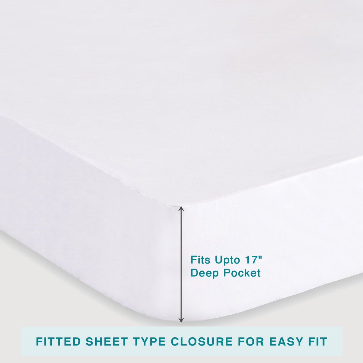 100% Organic Cotton Waterproof Mattress Protector