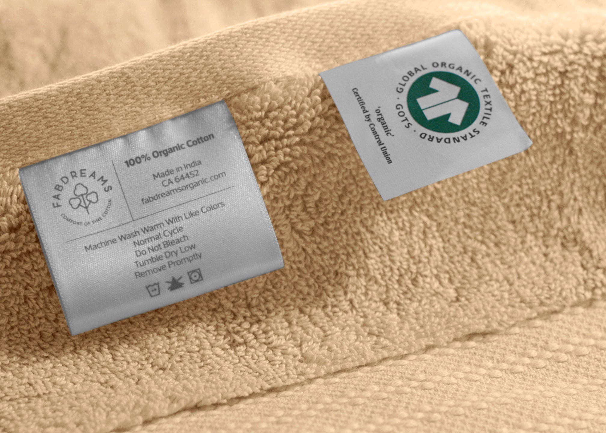 100% Organic Cotton Luxury Towels Set
