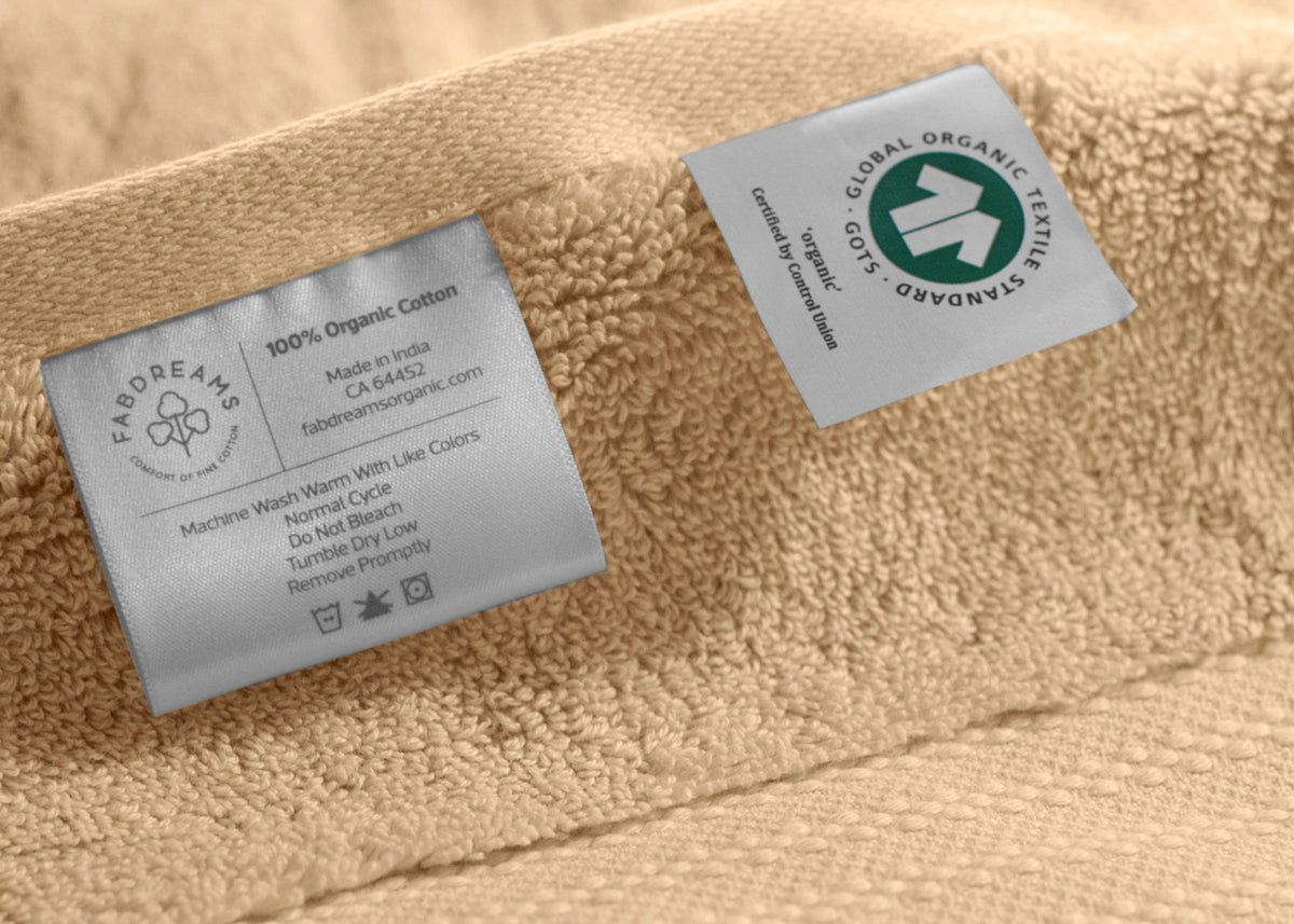 100% Organic Cotton 700 GSM - Luxury Towels Set of 6