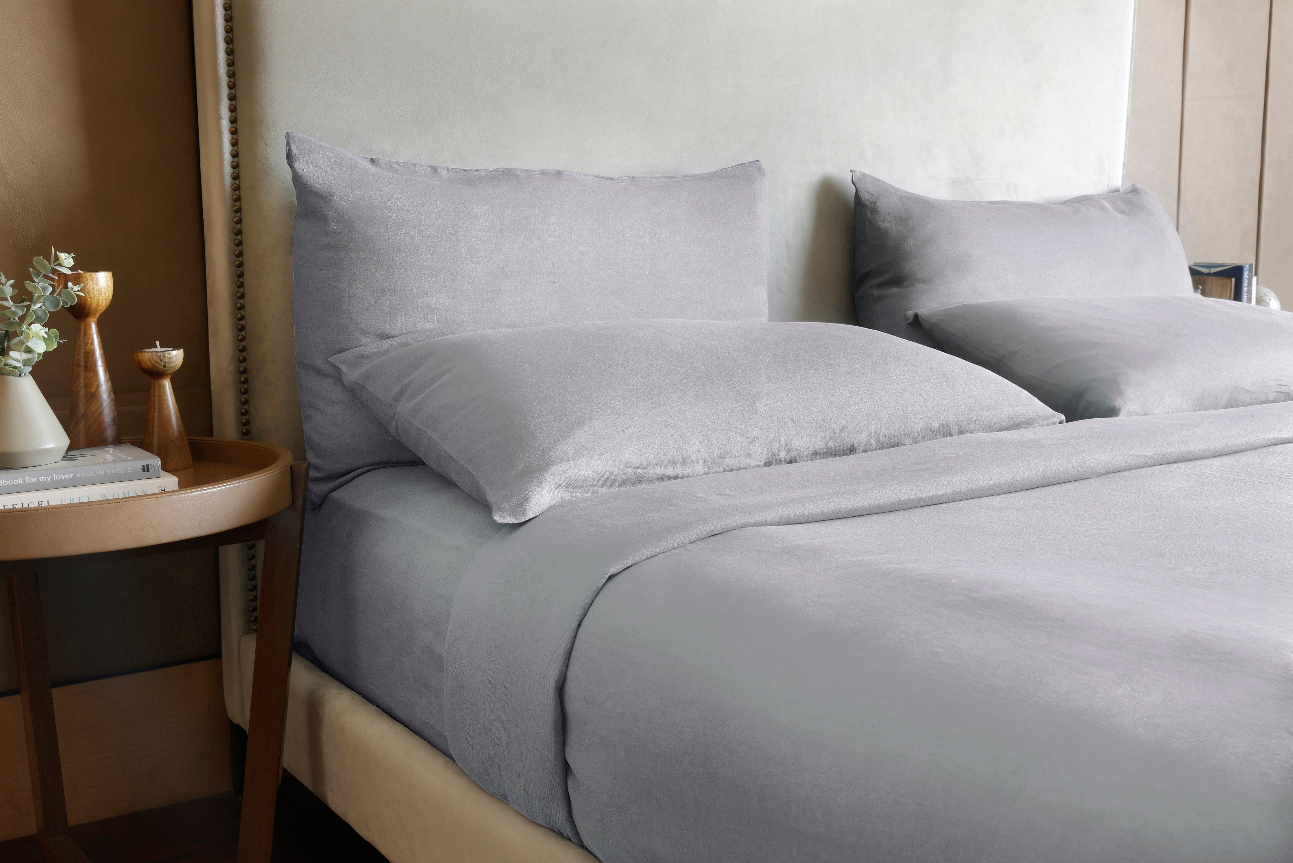 100% Organic Linen 3-Piece Sheet Set