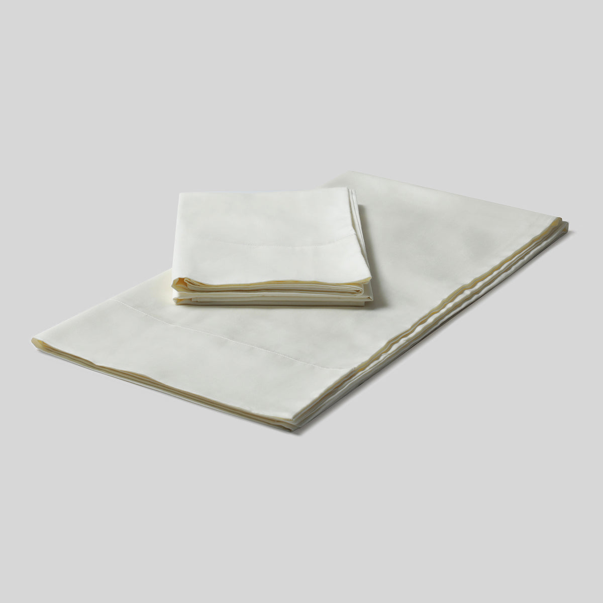 100% Organic Cotton Sateen Pillow Case Set