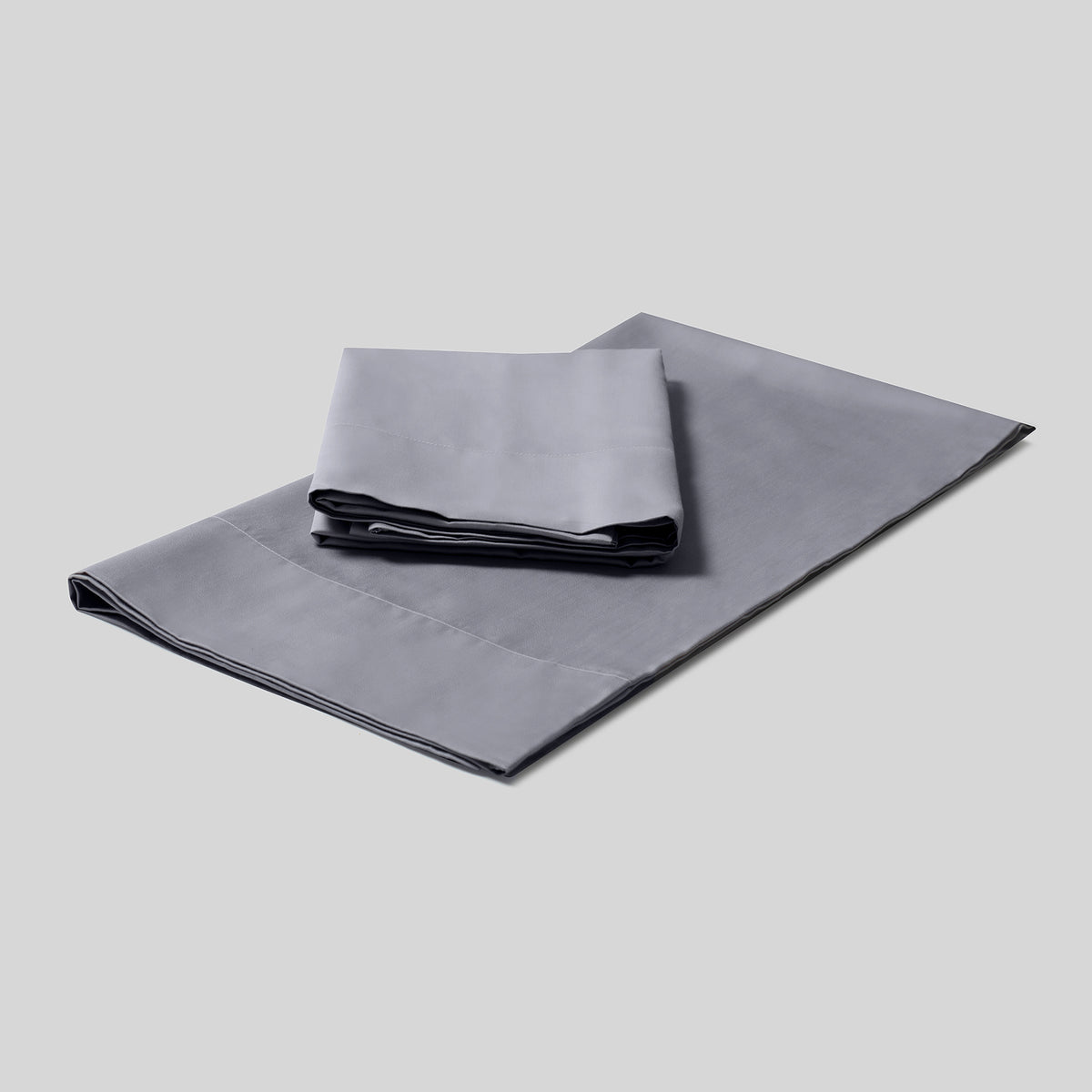 100% Organic Cotton Sateen Pillowcase Set